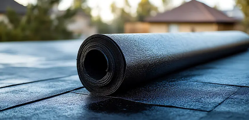 Rubber Flat Roof Replacement in Schaumburg