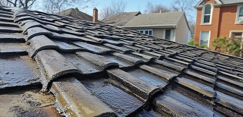 Shingle Roof Leak Replacement in Schaumburg