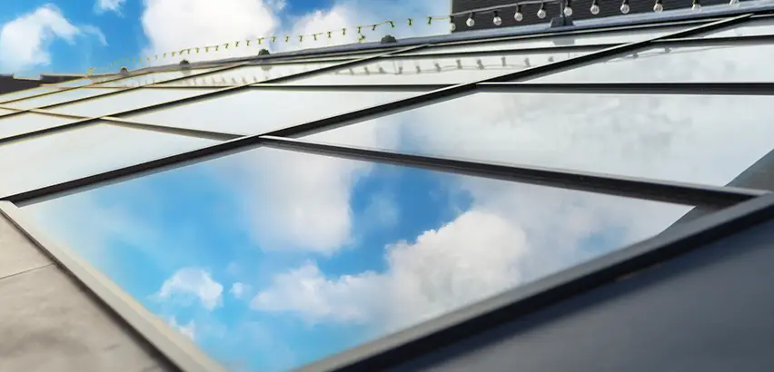 Flat Roof Skylight Installation in Schaumburg