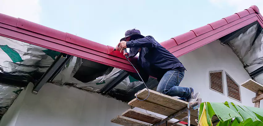 Residential Wind Damage Roof Repair in Schaumburg