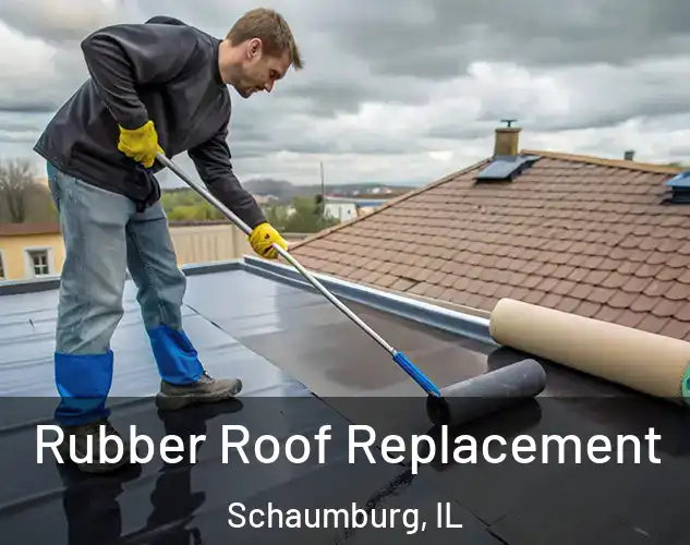  Rubber Roof Replacement Schaumburg, IL