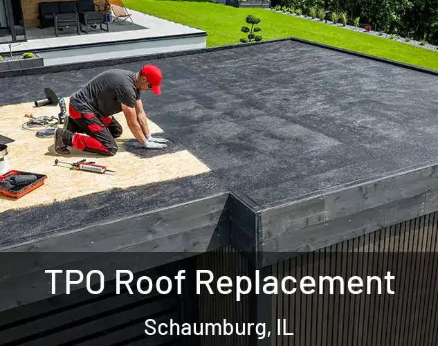  TPO Roof Replacement Schaumburg, IL