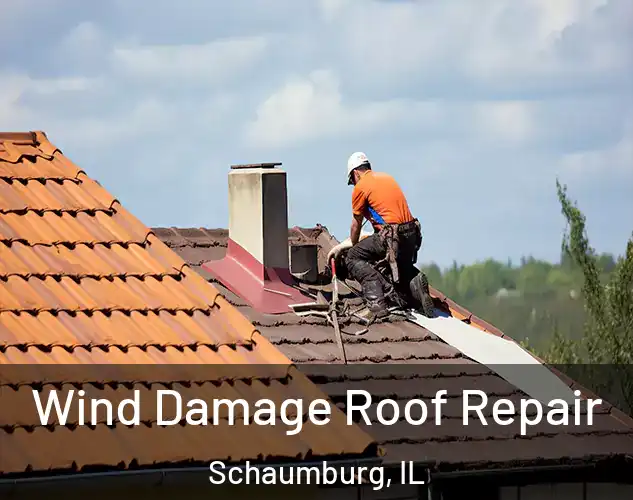  Wind Damage Roof Repair Schaumburg, IL